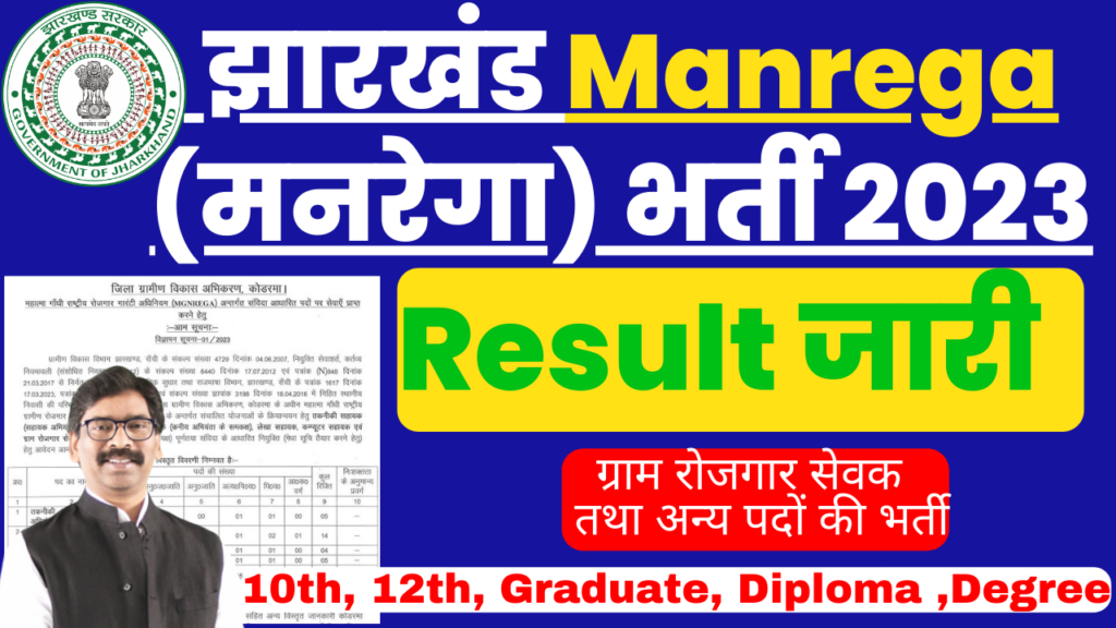 manrega result