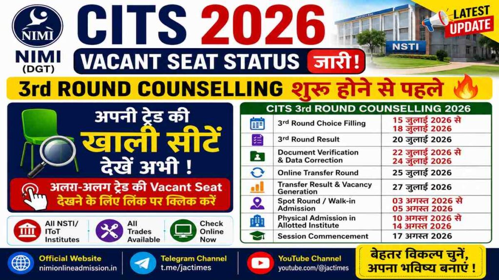 CITS Vacant Seat Status 2026 Thumbnail Optimized
